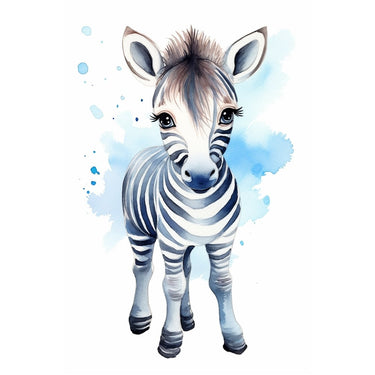 Zebra Canvas for Nursery